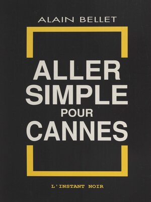 cover image of Aller simple pour Cannes